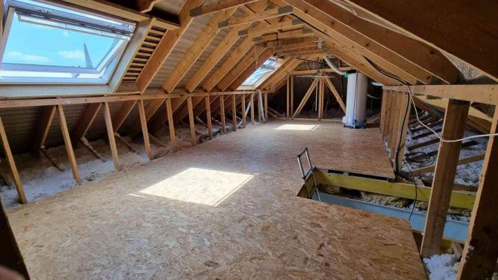 Rénovation et isolation des combles Plabennec