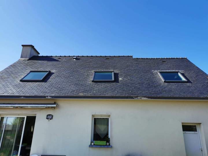 Pose de fenêtre de toit Velux Plabennec