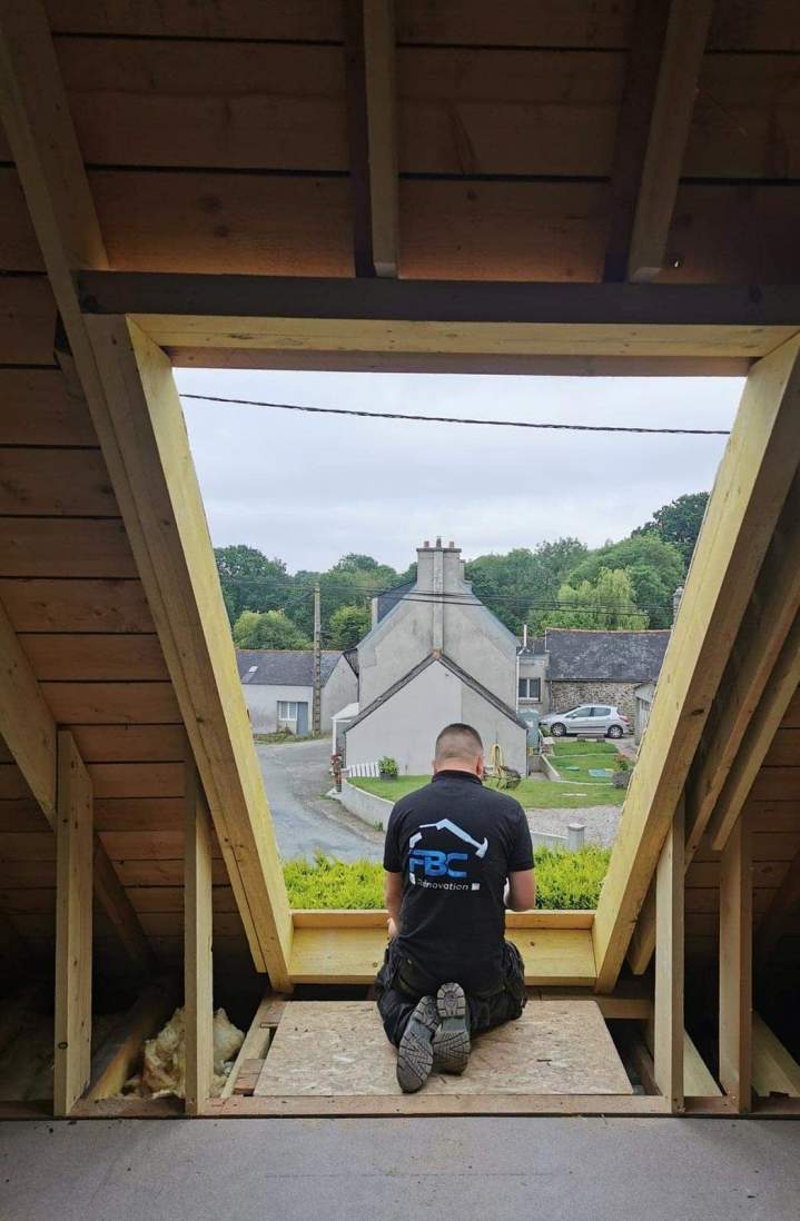 Remplacement de fenêtres de toit Velux Plabennec