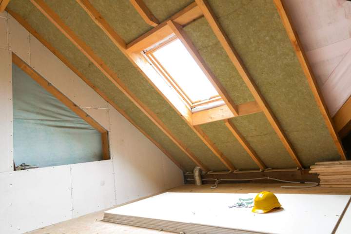 Isolation des combles, Guilers
